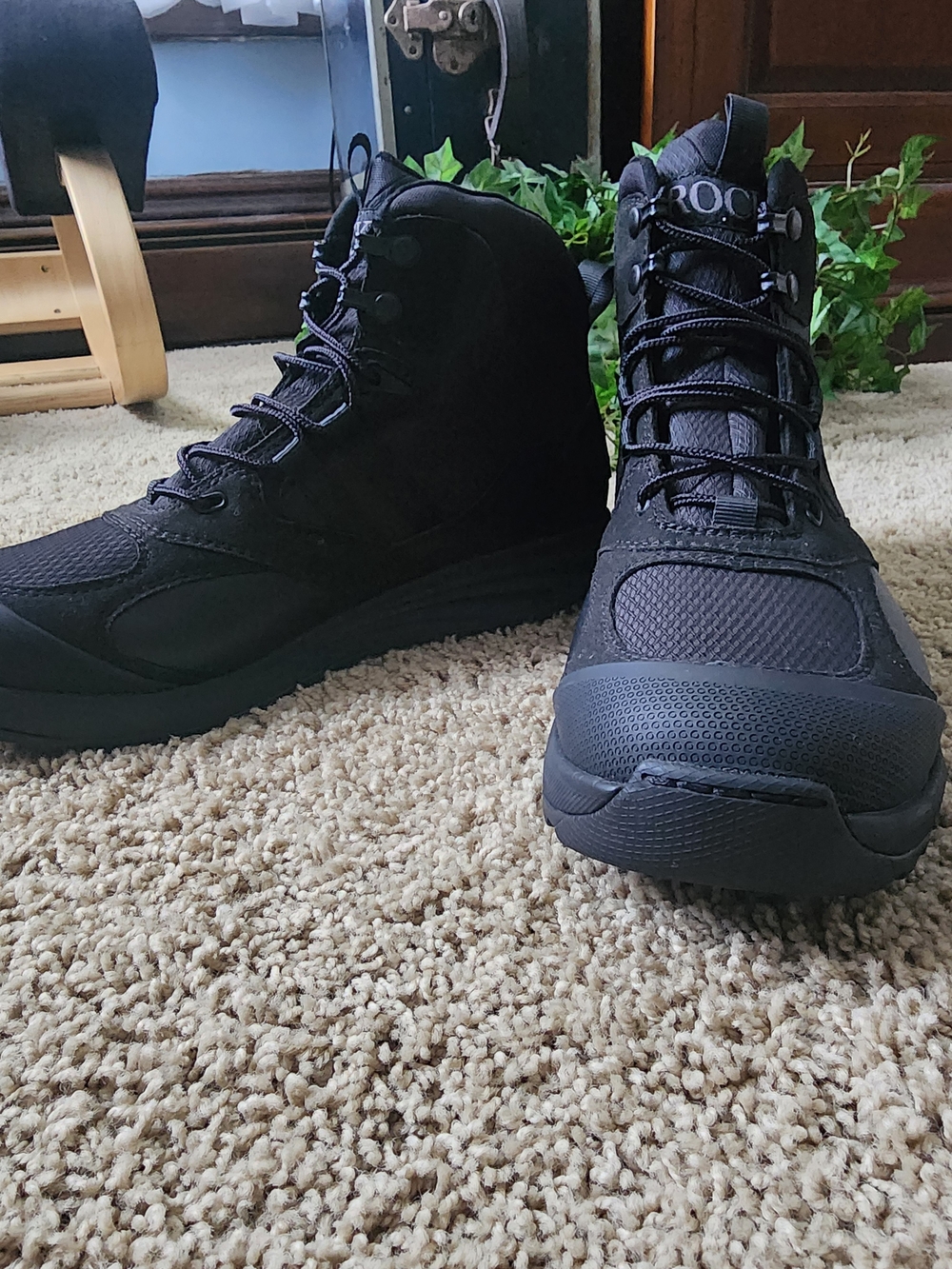 Rocky Men's Ultra Ops Black Tactical Hiking Boots - Picture 4 of 10